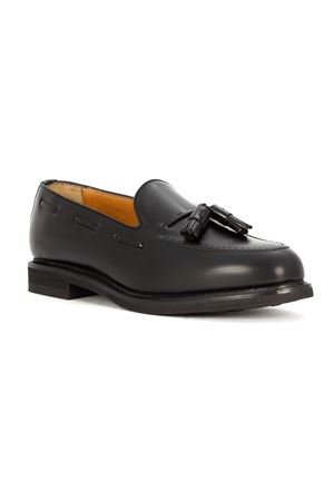 Black leather loafers BERWICK 1707 | 8491ROISNEGRO